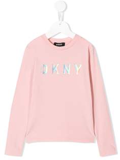 Dkny Kids футболка с логотипом