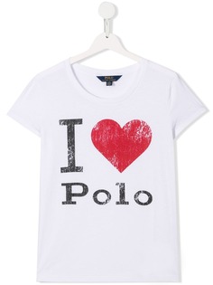 Ralph Lauren Kids футболка I Love Polo