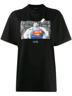 Throwback. футболка Superman