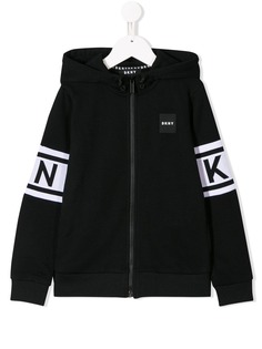 Dkny Kids худи на молнии с логотипом