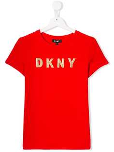 Dkny Kids футболка с логотипом