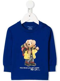 Ralph Lauren Kids футболка с принтом