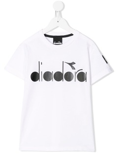 Diadora Junior футболка с принтом логотипа