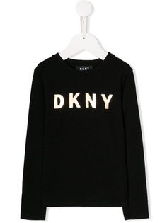 Dkny Kids футболка с логотипом