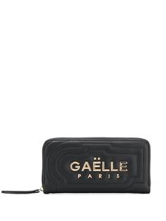 Gaelle Bonheur кошелек на молнии с металлическим логотипом