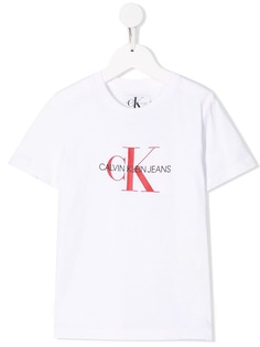 Calvin Klein Kids футболка с логотипом