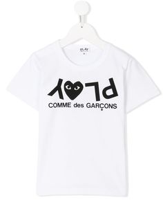 Comme Des Garçons Play Kids футболка с логотипом