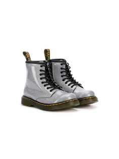 Dr. Martens Kids ботинки с блестками