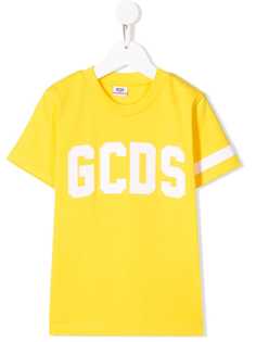 Gcds Kids футболка с нашивкой-логотипом