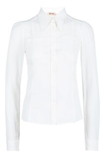 Белая блузка No21