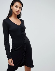 Платье Y.A.S Talotta-Черный цвет