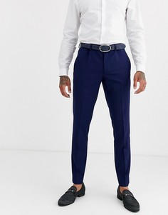 Синие брюки скинни Burton Menswear-Синий