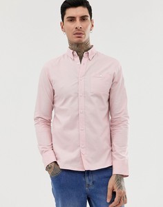 Оксфордская рубашка с длинными рукавами D-Struct-Розовый