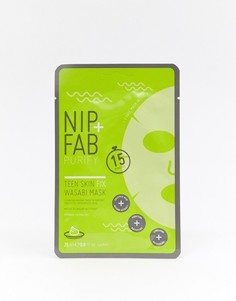Маска-салфетка для борьбы с недостатками кожи Nip+Fab Teen Skin-Бесцветный