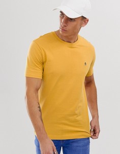 Желтая футболка с логотипом Original Penguin-Желтый