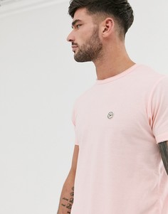 Длинная футболка с необработанными краями Le Breve-Розовый цвет
