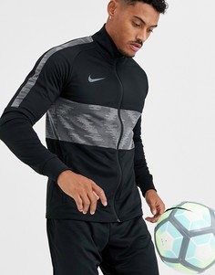 Черная олимпийка со вставками Nike Football strike-Черный