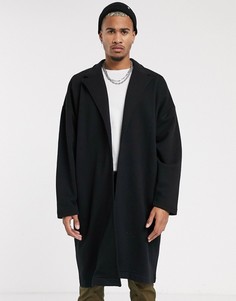 Черная легкая oversize-куртка с отделкой ASOS DESIGN-Черный