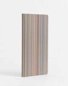 Средний блокнот с полосками на обложке Paul Smith-Мульти