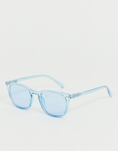 Синие квадратные солнцезащитные очки AJ Morgan-Синий