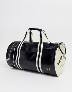 Черная классическая сумка Fred Perry-Черный цвет