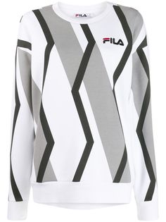 Fila толстовка с узором зигзаг