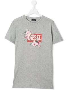 Diesel Kids футболка Tflavia с логотипом