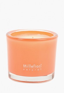 Свеча ароматическая Millefiori Milano NATURAL Оттенки миндаля / Almond blush