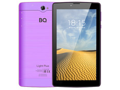 Планшет BQ 7038G Light Plus Violet (Unisoc SC7731E 1.3GHz/2048Mb/16Gb/3G/Wi-Fi/Bluetooth/GPS/Cam/7.0/1024x600/Android)