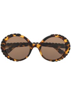 Vivienne Westwood солнцезащитные очки в оправе черепаховой расцветки