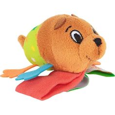 Мягкая игрушка-погремушка Happy Snail Медвежонок Берни