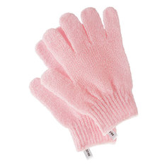 Перчатки для душа DECO. отшелушивающие розовые 2 шт