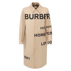 Пальто и плащи Burberry Хлопковый плащ Car Coat Burberry