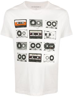 John Varvatos Tapes printed T-shirt