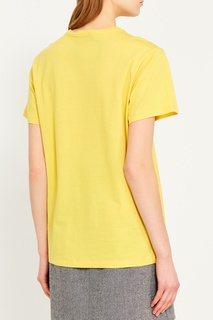 Желтая футболка с логотипом No21
