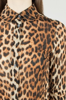 Блузка с леопардовым принтом No21