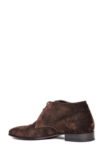 Коричневые ботинки на шнуровке Artioli