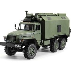 Радиоуправляемый внедорожник Aosenma Советский военный грузовик Урал 4WD RTR масштаб 1-16 2.4G - WPLB-36