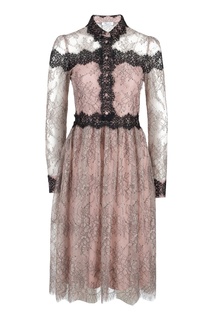 Нежно-розовое платье в романтическом стиле Blumarine