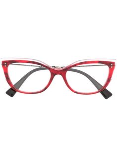 Valentino Eyewear очки в оправе кошачий глаз