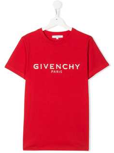Givenchy Kids футболка из джерси с логотипом