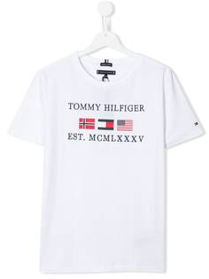 Tommy Hilfiger Junior футболка с принтом