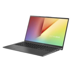 Ноутбук ASUS VivoBook A512UA-BQ620T, 15.6", IPS, Intel Pentium 4417U 2.3ГГц, 4Гб, 256Гб SSD, Intel HD Graphics 610, Windows 10, 90NB0K83-M09160, серый