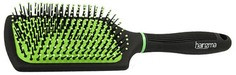 Domix, Щётка массажная-лопата большая ECO brush черно-зеленая, h10610 Harizma