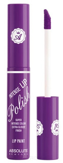 Domix, Помада-блеск для губ Lip Polish с насыщенным цветом (15 тонов) Purple Crush Absolute New York