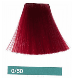Lakme, Корректирующая крем-краска для волос Collagemix, 60 мл (9 оттенков) 0/50 Красный микстон
