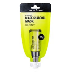 Domix, Маска угольная очищающая PURIFYING BLACK CHARCOAL MASK, 27 гр Veraclara