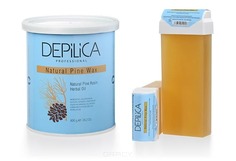 Depilica, Теплый воск с сосновой смолой Natural Pine Warm Wax, 800 гр