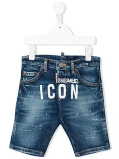 Dsquared2 Kids джинсовые шорты Icon