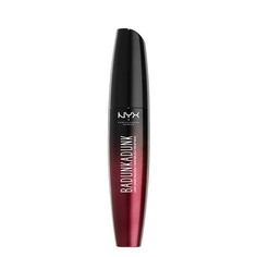 Тушь для ресниц NYX PROFESSIONAL MAKEUP LUSH LASHES MASCARA BADUNKADUNK тон 02 Black объем и удлинение ухаживающая